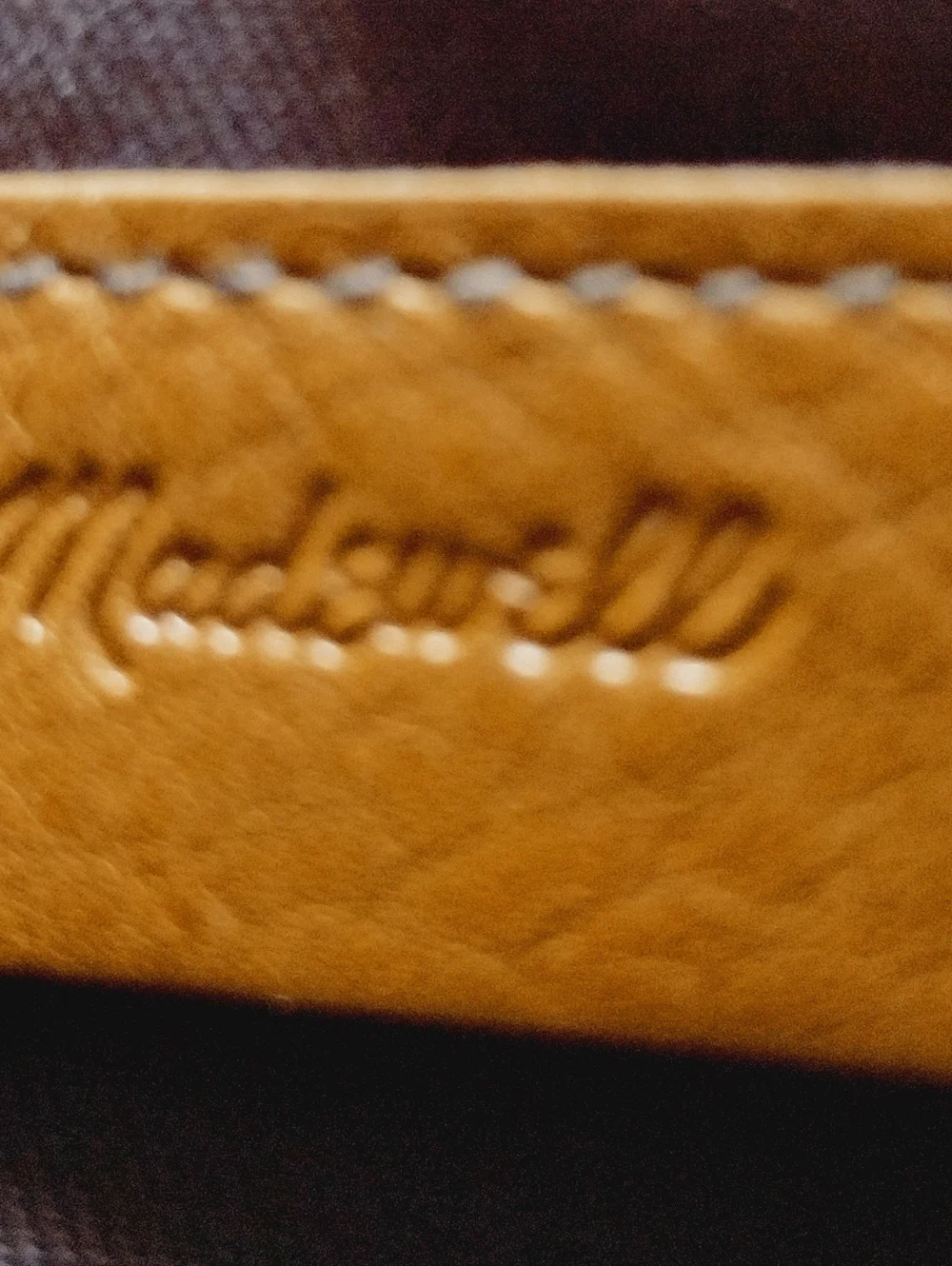 Madewell The Leather Pouch Clutch- English Saddle - Picture 9 of 9